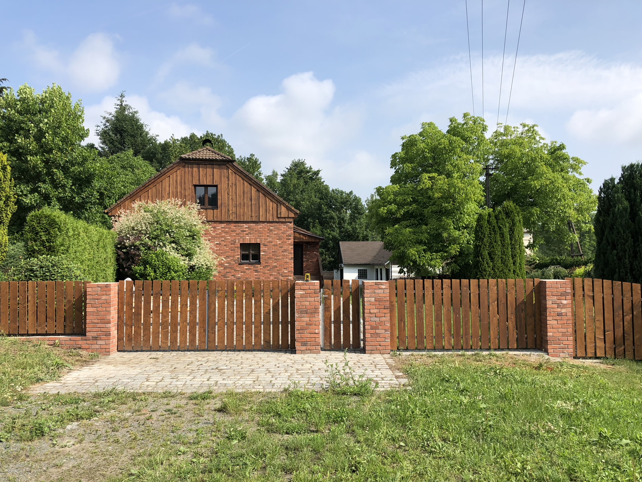 Plot z lícových cihel Mardale Antique