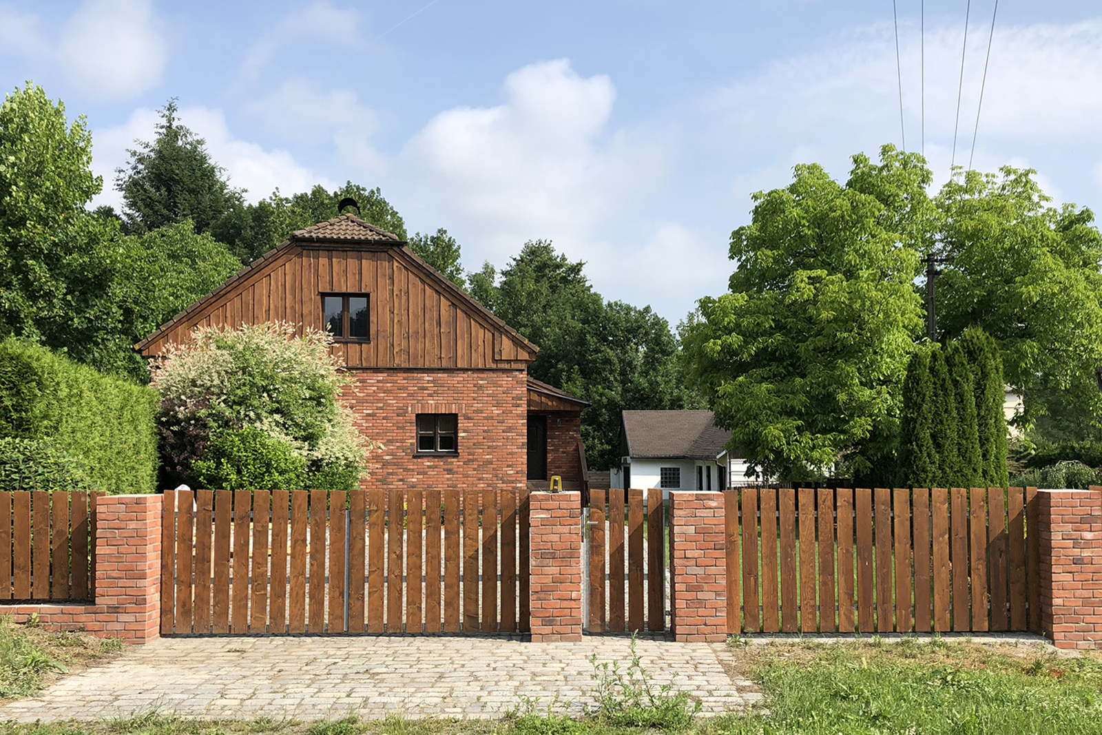 Plot z lícových cihel Mardale Antique