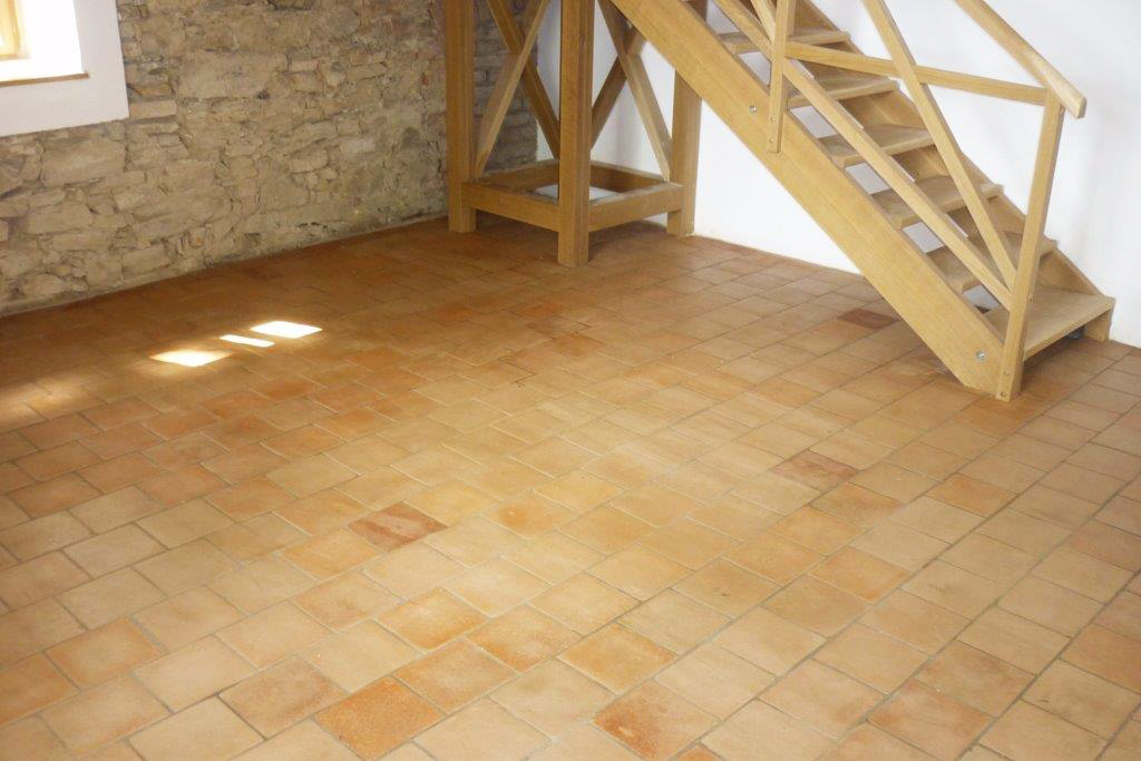 Ruční cihlová dlažba